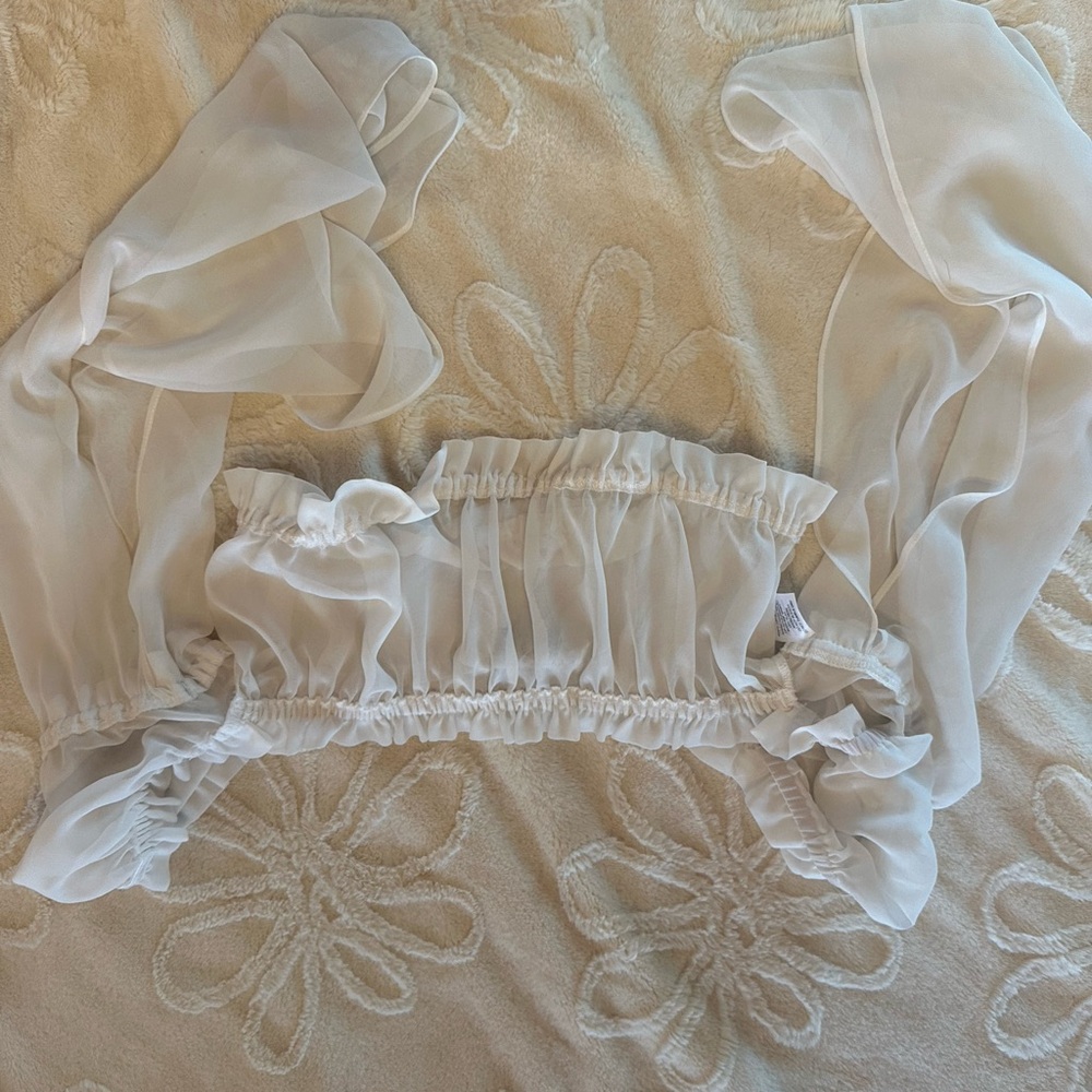 i am gia fairy core sheer top